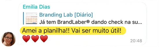 Depoimento de cliente sobre 365 Dias de Branding