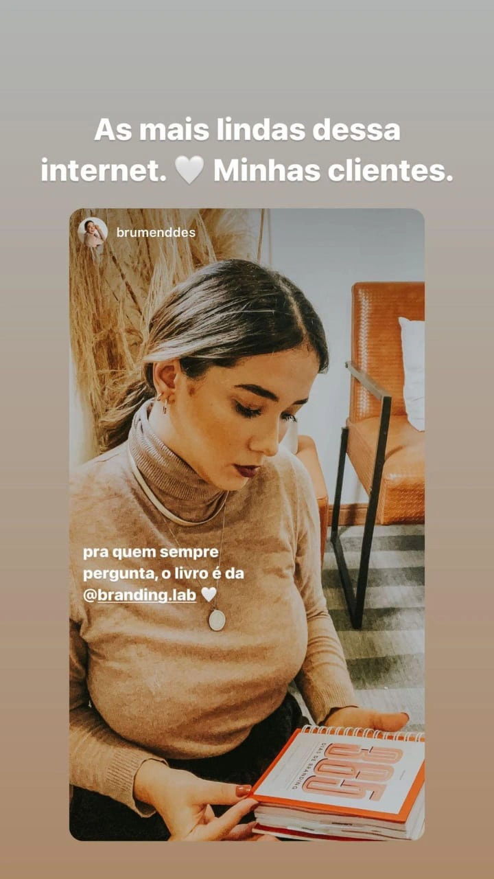 Cliente com o produto